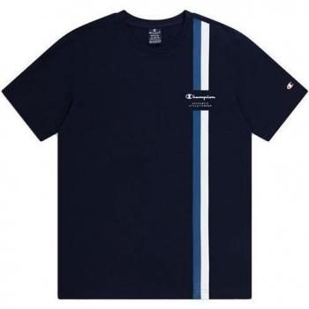 Camiseta Champion Crewneck Hombre Negro 219736-kk001