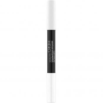 Catrice Highlighting Hero Duo Pencil 030 Moonlight 2.4g - Brightening pencil for face and eyes, shade 030 - Moonlight, weight 2.4 g