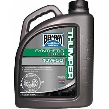 BEL RAY - Garrafa aceite motor Bel-Ray 4L 4T Works Thumper Racing Full Syn Ester 10W-50 - 35922