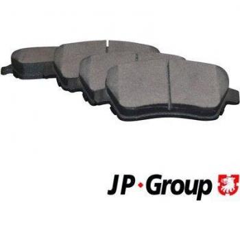 Juego de pastillas de freno JP GROUP 4363601910 con alta resistencia al desgaste, bajo nivel de ruido, fácil instalación y compatibilidad con vehículos específicos