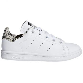 Adidas Stan Smith C, Zapatillas de Deporte Unisex niño, Blanco