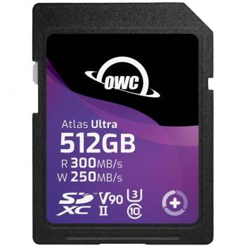 Tarjeta SDXC UHS-II OWC Atlas Ultra de 512 GB V90