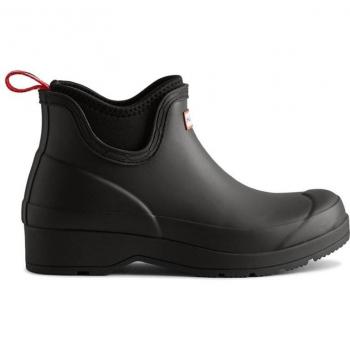 Hunter Play Chelsea Neoprene Women's Short Wellies - Black - UK5 EU38 US7