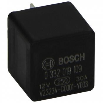 Bosch 0332019109 Mini Relay 12V 30A, 2x87, IP5K4, Operating Temperature from -40 Degree to 100 Degree C, 5 Pin Relay