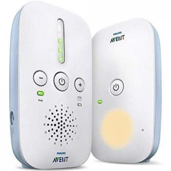 Philips AVENT SCD503/26 Audio-video Monitor para bebés, 300 m, Blanco, 120 canales, Corriente alterna, Batería 24 h