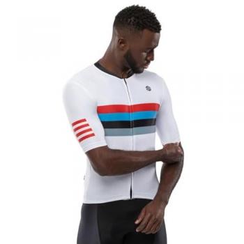 Maillot de Ciclismo de Hombre M2 Westfalia Blanco Siroko