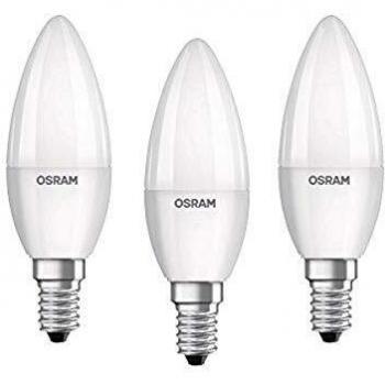 Bombilla LED E14 5W Luz Blanca Fría - Paquete de 3 Unidades
