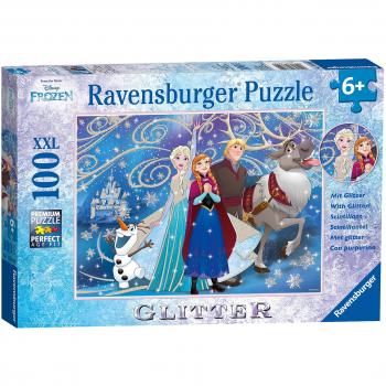 Ravensburger Disney Frozen Glittering Snow Puzzle - 100 XXL Pieces