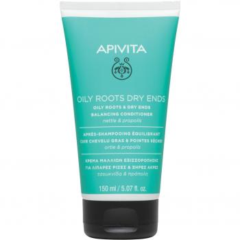 Apivita Balancing Conditioner for Oily Roots & Dry Ends with Nettle & Propolis