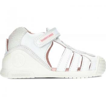 Sandalias Niña Biomecanics 222110 Blanco - Cómodas y de Calidad Garantizada, Sandalias de Niña y Niño BIOMECANICS 222110-B CABALLO MAR BLANCO