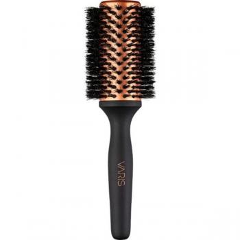 VARIS Boar Brush Round Brush with Boar Bristles, Large 43 mm, 1 pc