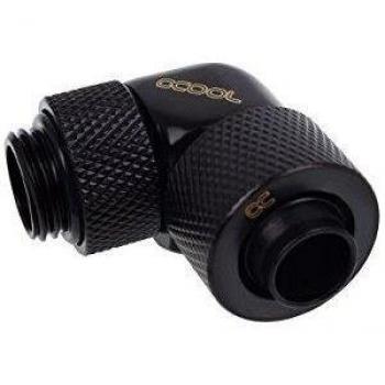 AlphacoolEiszapfen 1310mm Threaded Rotatable 90 Degree G1 4 Fitting Black