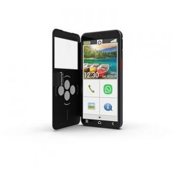 Smartphone Emporia Smart 6 Lite, Android 13, 5.45 (12.7 cm), 128 GB, 6 GB RAM, 4G, batería de 3600 mAh, compatible con audífonos