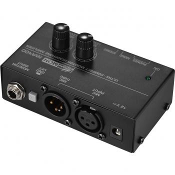 Amplificador Personal de Auriculares In-Ear con Entradas XLR y Salida de 6,35mm