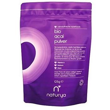 Polvo de Acai orgánico Nature's Heart, 125g