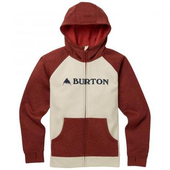 Burton Oak Full-Zip Sudadera, Niños, Beige
