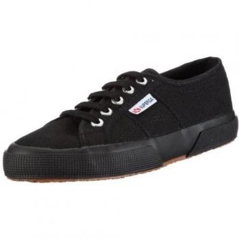 Superga 2750 Cotu Classic Women's Trainers - Full Black - UK Size 7.5