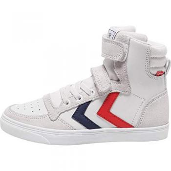 Hummel Unisex Kid's Slimmer Stadil Leather High-Top Trainers