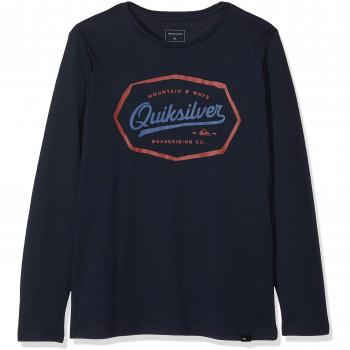 Quiksilver Living On The Edge Camiseta, Niños, Azul