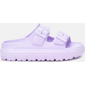 Chanclas de mujer Xti con detalle de hebillas y suela de goma