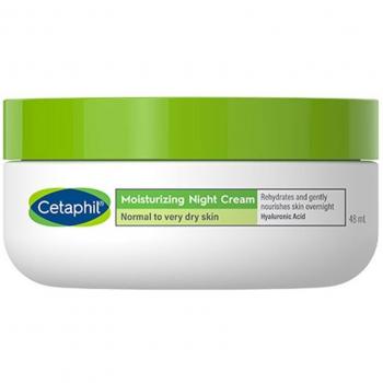 Cetaphil Facial Moisturizing Night Cream for Normal/Dry Skin 48ml