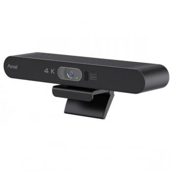 Webcam Axtel 4K Ultra HD Video Bar Mini 8MP 94° 30fps Autoenfoque 2 Micrófonos ANC USB