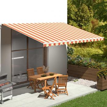 Toldo Suncurtain 5x3,5 m Naranja Amarillo