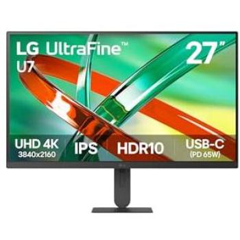 Monitor LG UltraFine 27 4K UHD IPS 60Hz USB-C Regulable en altura