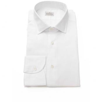 Bagutta White Cotton Shirt - XL