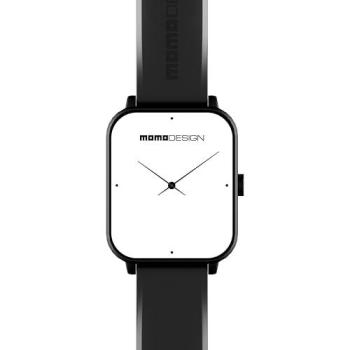 Smartwatch Momo Design Stealth 1.83 TFT Bluetooth - Control de Salud y Resistencia al Agua - Negro