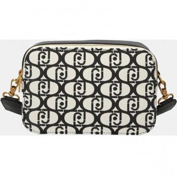 Bolso Cuadrado de Tejido Logo Liu Jo