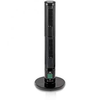 Glaziar 2 Ventilador torre de 2 secciones orientables en distintas direcciones | Panel LCD | Bajo consumo | Silencioso | Modo Noche | Temporizador 12 H