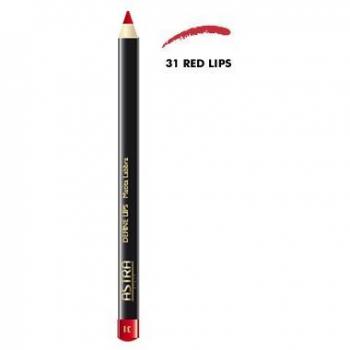 Astra Make-up Professional Contour Lip Pencil Shade 31 Red Lips 1.1 g