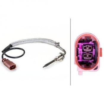 Sensor de temperatura de gases de escape HELLA 6PT 014 494-301
