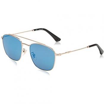Police Origins Lite 2 SPL996 Unisex Yellow Sunglasses, Size 55 MM