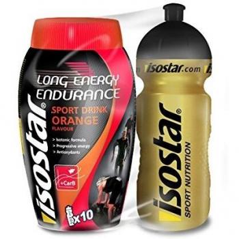 Isostar Energy Sport Drink 790 g - Bebida deportiva energética en polvo, sabor a frutas, formulada para la hidratación y el suministro de energía durante el ejercicio físico