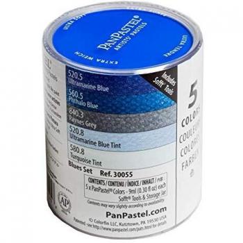 PANPASTEL Set 5 Colores - Azules