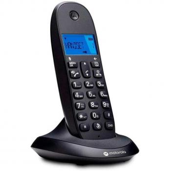 Teléfono Inalámbrico DECT Motorola C1001CB+ Negro