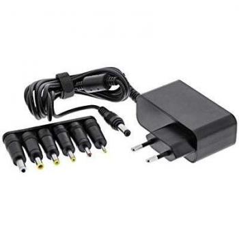 Adaptador Universal 12V / 24W con 6 Conectores Intercambiables
