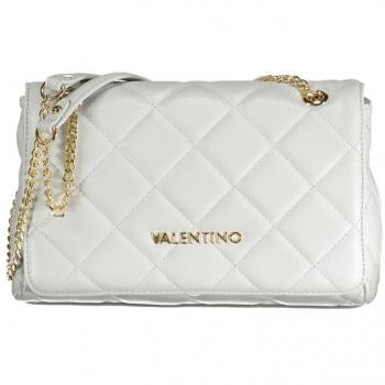 Valentino by Mario Valentino Gray Chain Shoulder Bag with Zip, Size: ONE Size, Female