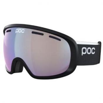 Máscara de esquí POC Fovea Fotocromática (Negro uranio/Fotocromático/Azul cielo cambiable)