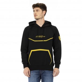 Automobili Lamborghini Black Polyester Sweater - M