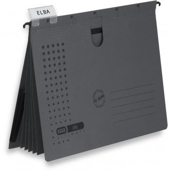 Carpeta Organizadora Chic ULTIMATE ELBA, DIN A4, Antracita