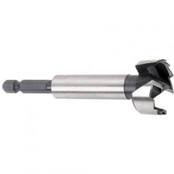wolfcraft 3310000 3310000-1 Broca Forstner CV, con vástago Hexagonal diam. 35 x 90 mm, 35x90mm