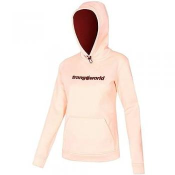 Sudadera con Capucha Trangoworld Poppi Rosa/Granate para Mujer Talla S