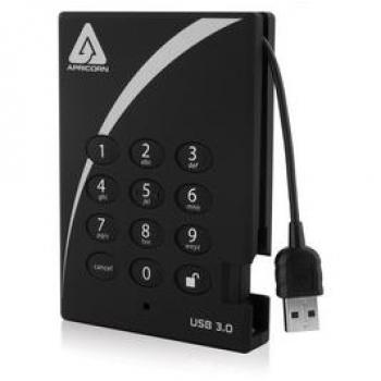 Apricorn Aegis Padlock Fortress 1TB External Hard Drive