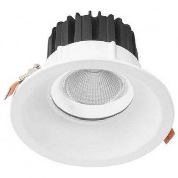 Downlight LED Dorit 1 bombilla Aluminio blanco mate
