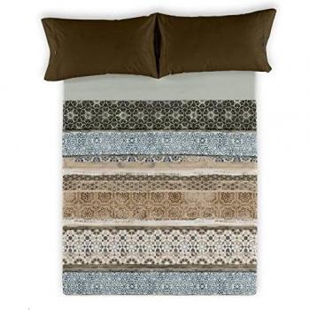 ESTELA - Juego de sábanas MORELLA - Impresión Digital - Cama de 180 cm