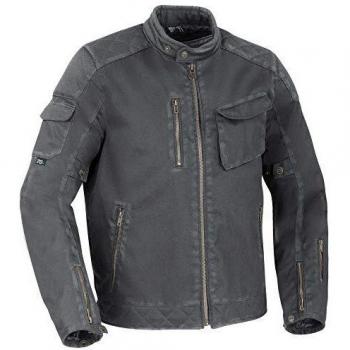 BERING Chaqueta moto Segura CANNON Gris, Gris, S