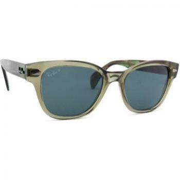 Ray-Ban RB0880S Polarized Men's Sunglasses Green Size 52